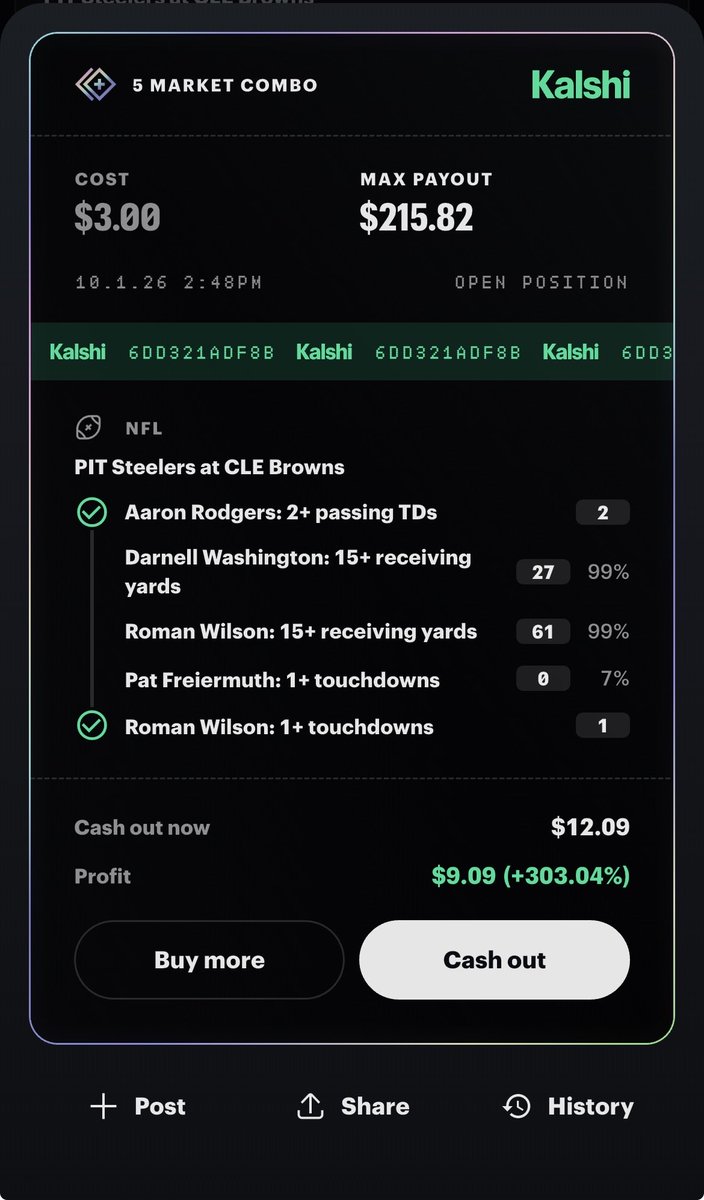 RaiderPo's tweet photo. @NFL @PITvsCLE @NFLPlus Scared money don’t make money lmaoo 
I’m sick to my stomach rn🤣💀 https://t.co/M7aJlEMILA