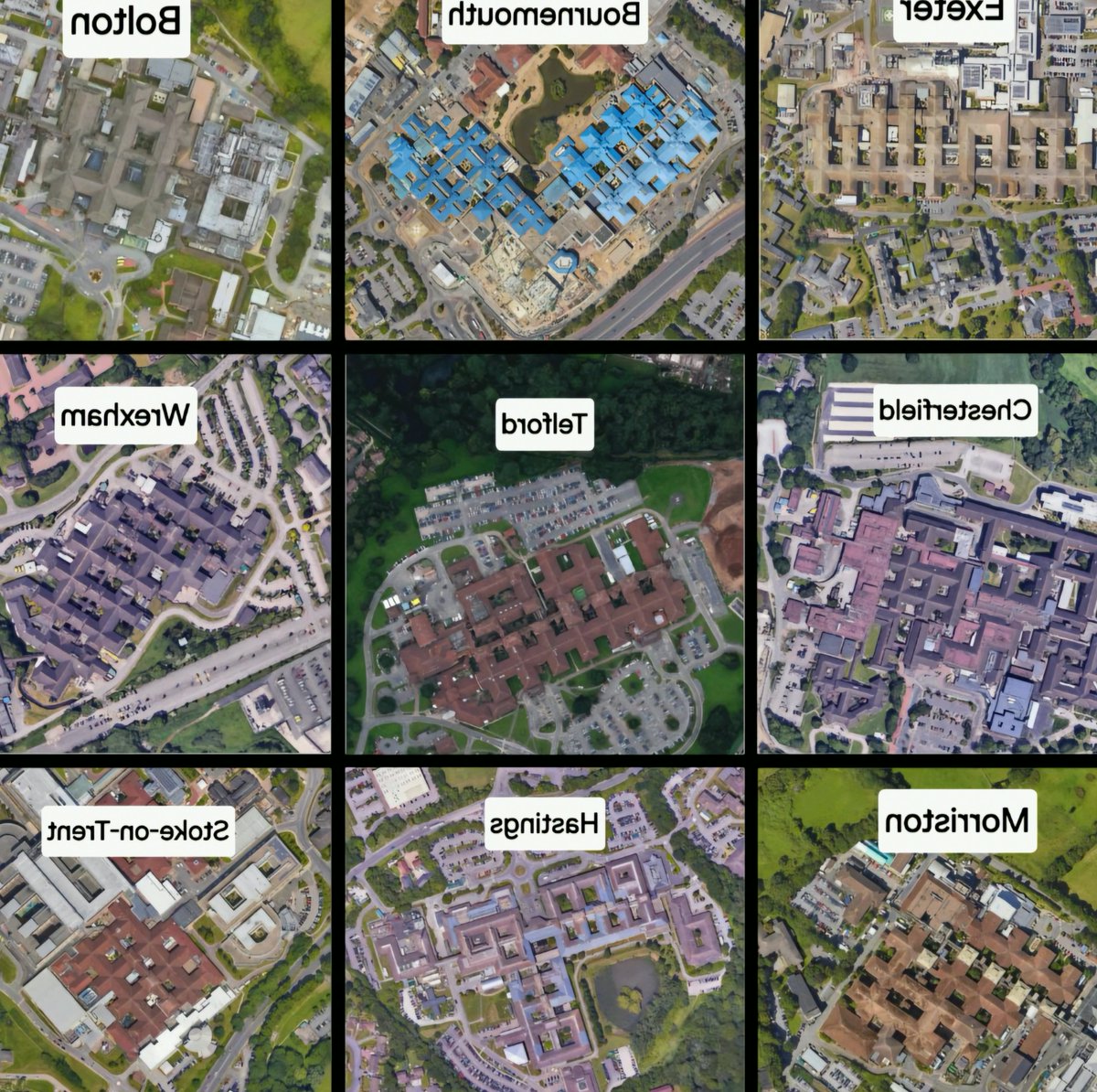 marconibacff's tweet photo. Why are so many British hospital buildings are designed in a grid/waffle arrangement, with multiple inner courtyards?
#ArchDaily #chatwithchatgpt https://t.co/FlCUbujI23