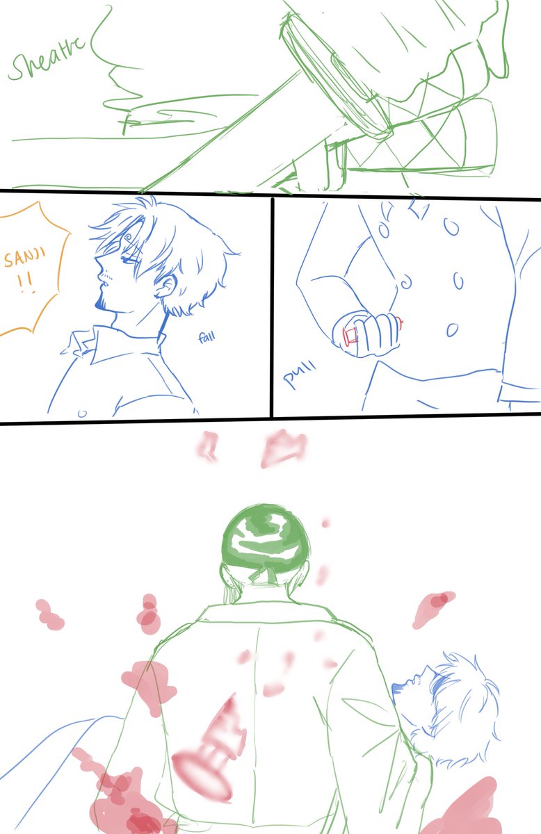 NobleSazuki's tweet photo. P3 of small #zosan doodle https://t.co/V6pXeCUMgp