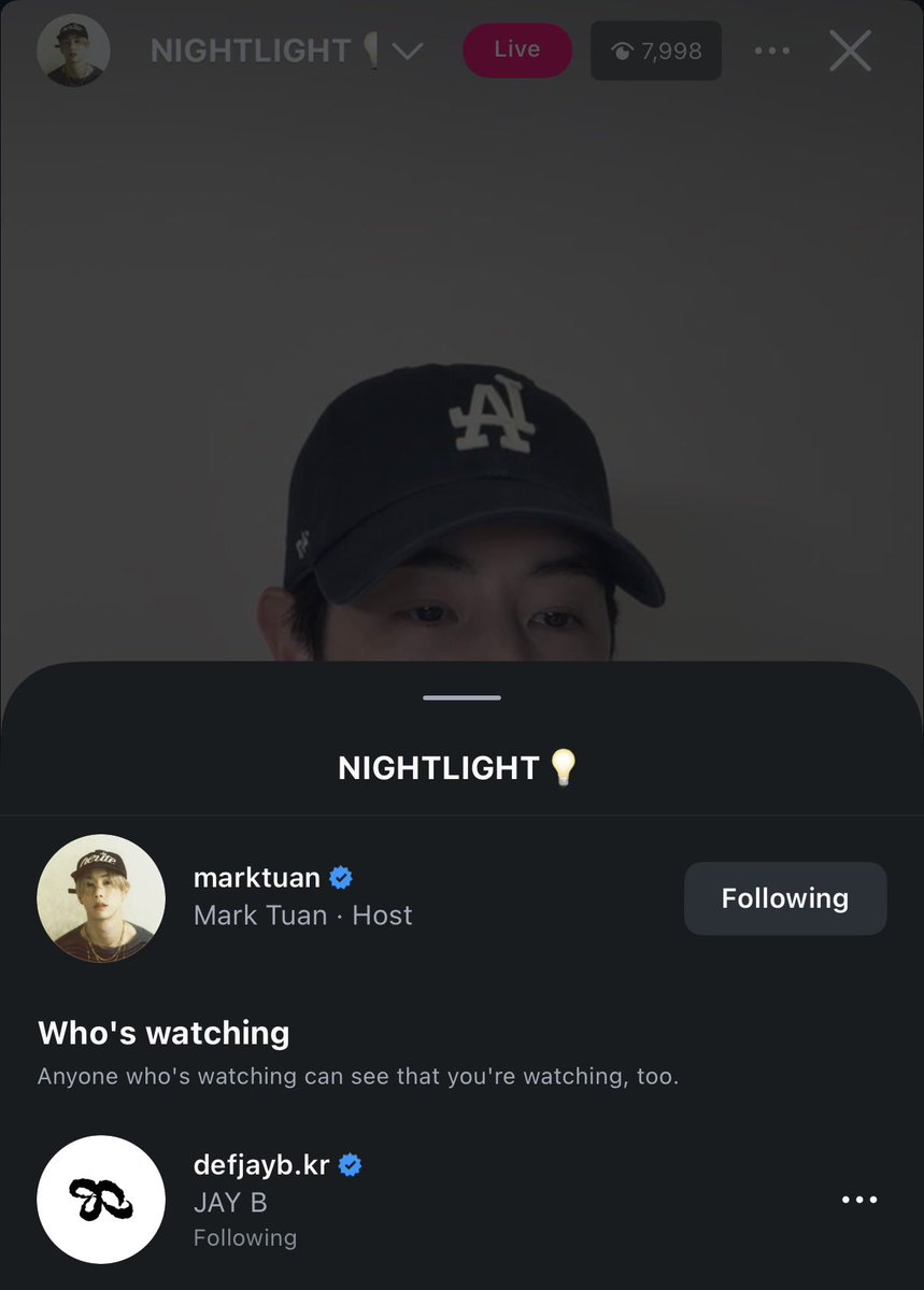 cyjprint's tweet photo. jaebeom was watching mark’s instagram live and leaving comments in the chat 🥹

🌴ㅋㅋㅋㅋㅋㅋㅋ you’re a handsome/heartwarming guy
🌴 ㅋㅋㅋㅋㅋㅋㅋㅋㅋ
🌴 please come to korea
🌴 i’m at home
🌴ㅋㅋㅋㅋㅋ mark, check your kakaotalk
🌴 ㅋㅋㅋㅋㅋㅋ
🌴 Cheer up bro~ bye text me pls