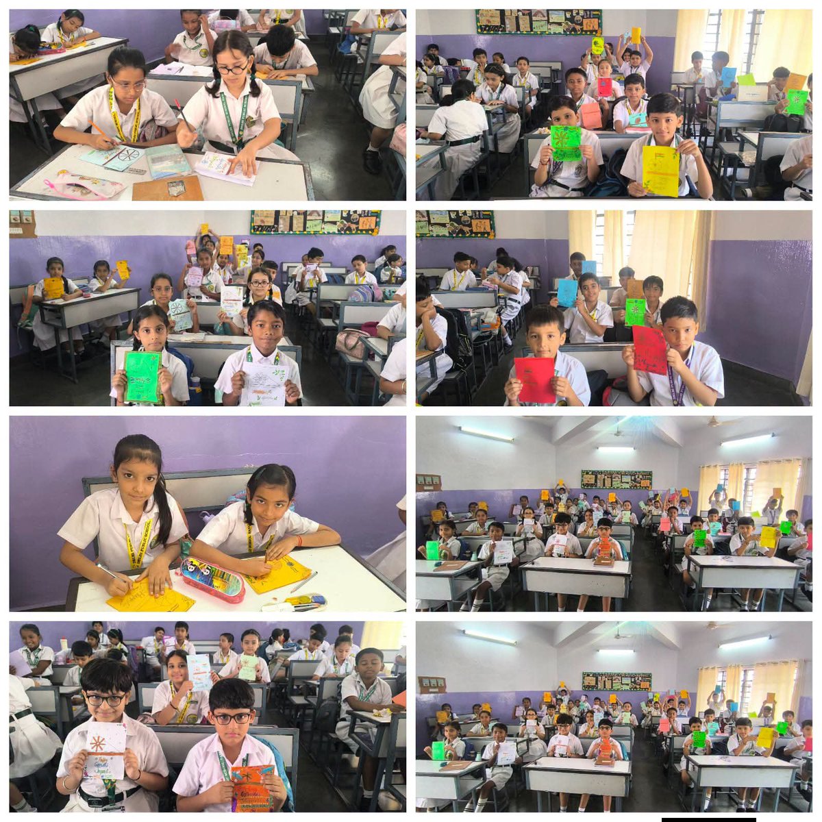 Dps_ranchi2's tweet photo. DPS Ranchi commemorated Gandhi Jayanti &amp; Shastri Jayanti with creativity and reverence. Principal Dr. Jaya Chauhan urged students to embrace Gandhiji’s truth and Shastri Ji’s simplicity, courage and spirit of service.

#DPSRanchi https://t.co/afePy24Sr0