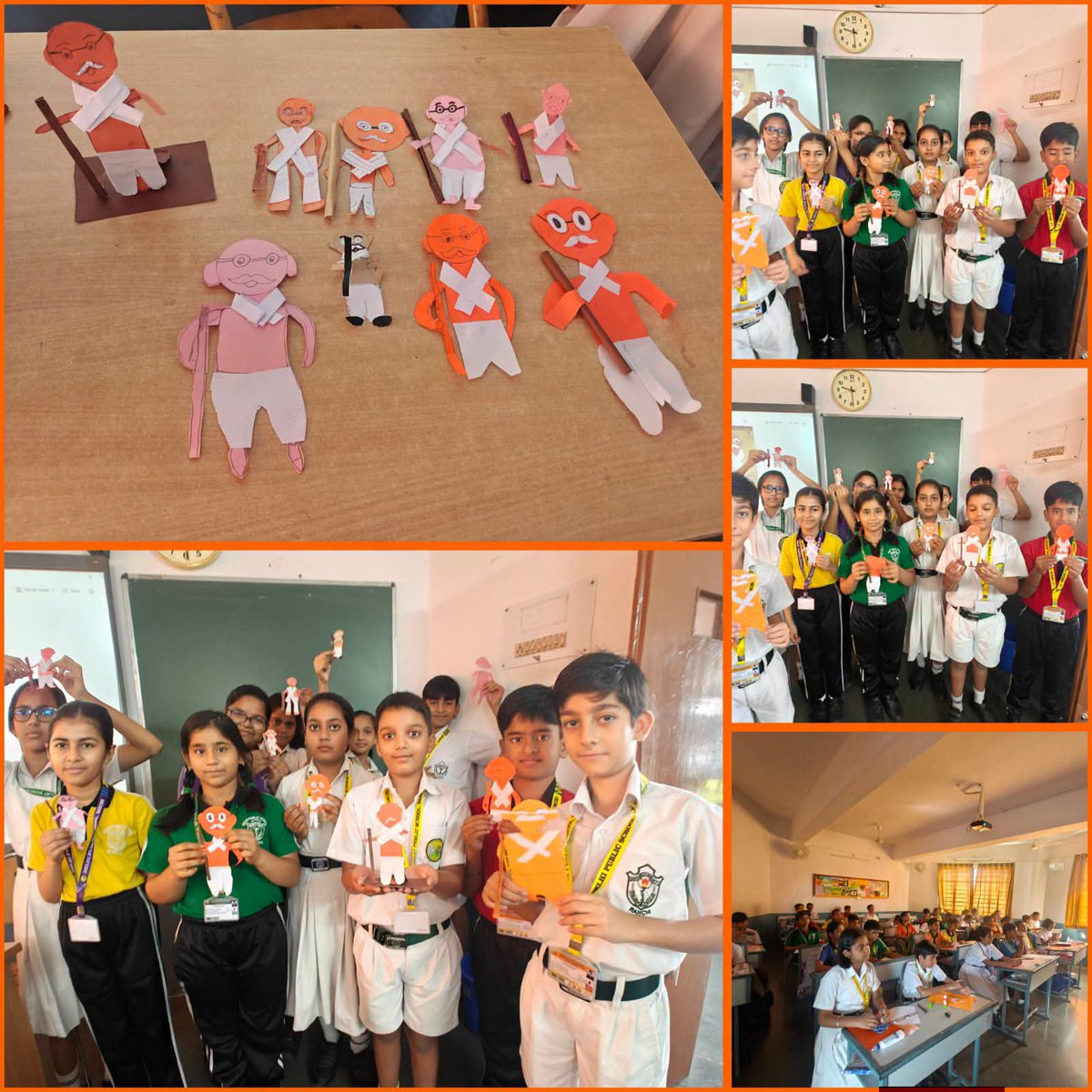 Dps_ranchi2's tweet photo. DPS Ranchi commemorated Gandhi Jayanti &amp; Shastri Jayanti with creativity and reverence. Principal Dr. Jaya Chauhan urged students to embrace Gandhiji’s truth and Shastri Ji’s simplicity, courage and spirit of service.

#DPSRanchi https://t.co/afePy24Sr0