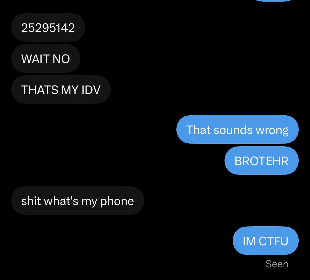nyaararii's tweet photo. I ASKED FOR THIS GIRLS NUMBER AND SHE GAVE ME HER IDV UID IM FUCKING CRYING 😭😭😭😭 https://t.co/HdW4GTCd9C