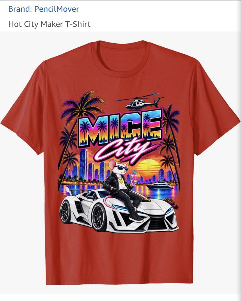 WallaceMTucker's tweet photo. You can roll through MICE CITY?
👉 https://t.co/iJ9dRROy11
#MiceCity #GTAOnABudget #BudgetFind #FunnyShirts #AmazonFinds https://t.co/EN0FTsJ64N
