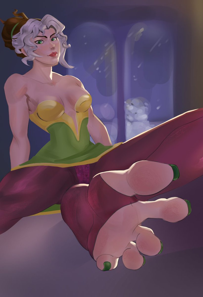 Enjoyin18's tweet photo. Foot-focused fanart of Rogue from Marvel Rivals 👣 Can't resist, can you?
#MarvelRivalsㅤ #rule34ㅤㅤㅤ https://t.co/DD7IuOf9sp