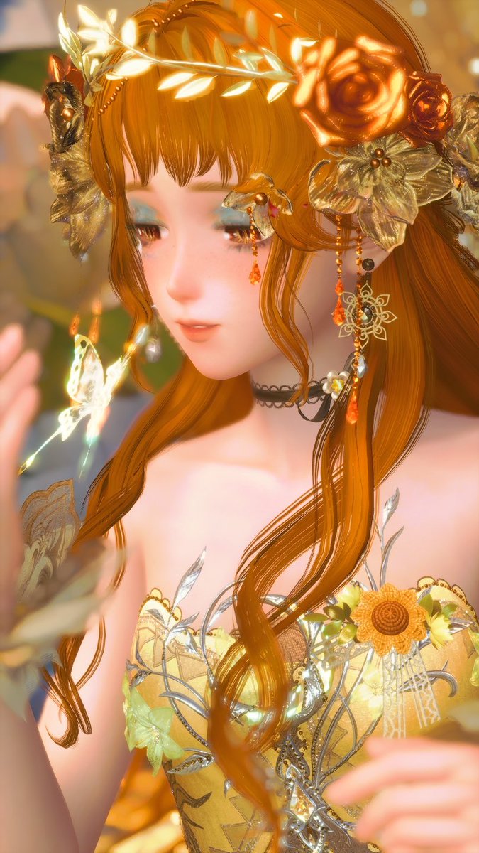 LittleTimoria's tweet photo. 🌻 #nikkitober from @Florapompom 

Day 1 - Florals 🌼

── .✦

A little bit late but i did it!
#infinitynikkitwt #InfinityNikki https://t.co/Bi3W33hnJA