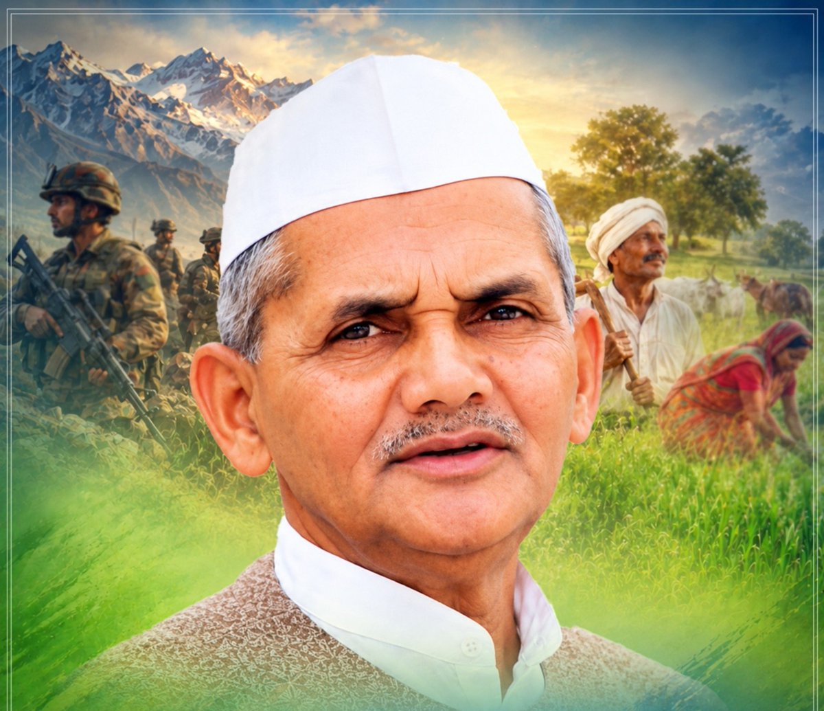 srvroy18's tweet photo. On the birth anniversary of Bharat Ratna former Prime Minister Lal Bahadur Shastri ji, the proclaimer of 'Jai Jawan-Jai Kisan', a symbol of simplicity, honesty, and indomitable courage, I offer a hundredfold salutations to him. 🇮🇳🙏

#LalBahadurShastri https://t.co/kM87TP8hNo