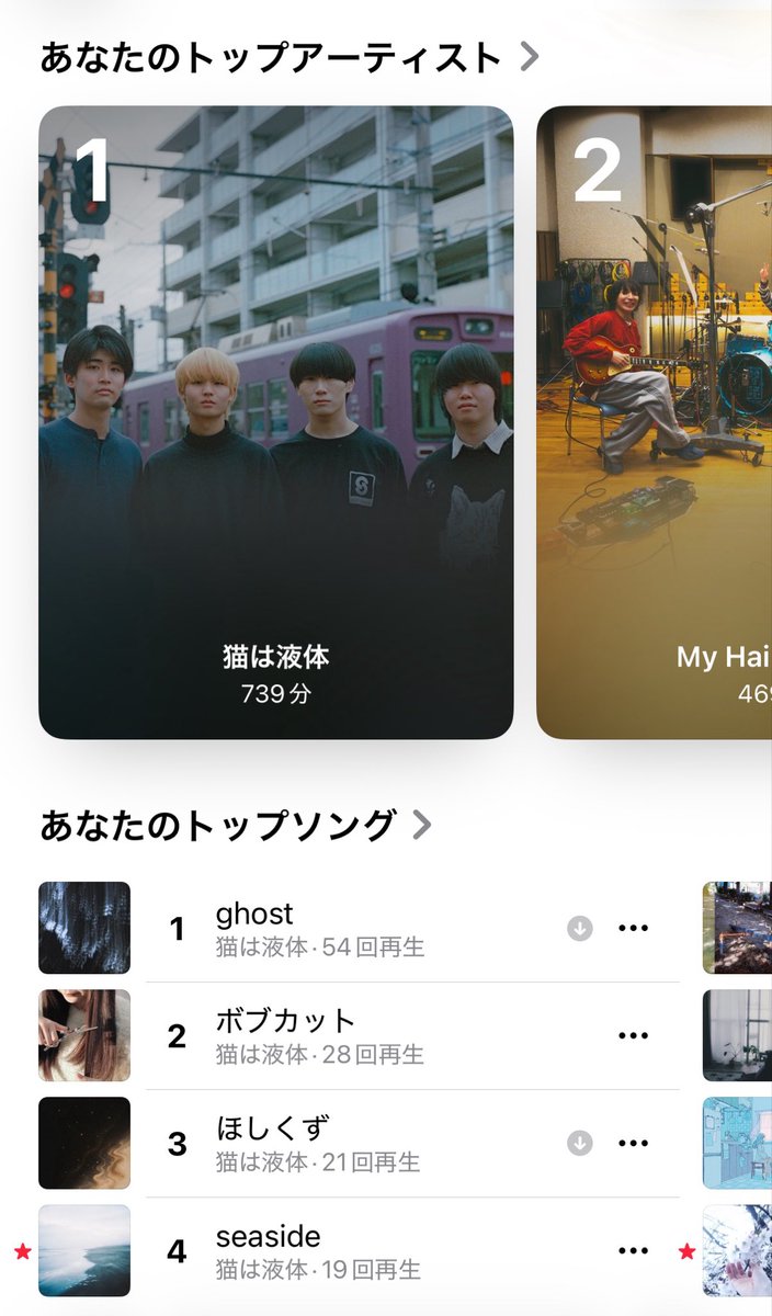 enmjtj's tweet photo. ハマったら永遠に聞くところが出ている猫は液体ライブ行きたいー https://t.co/clKaEcaVBJ