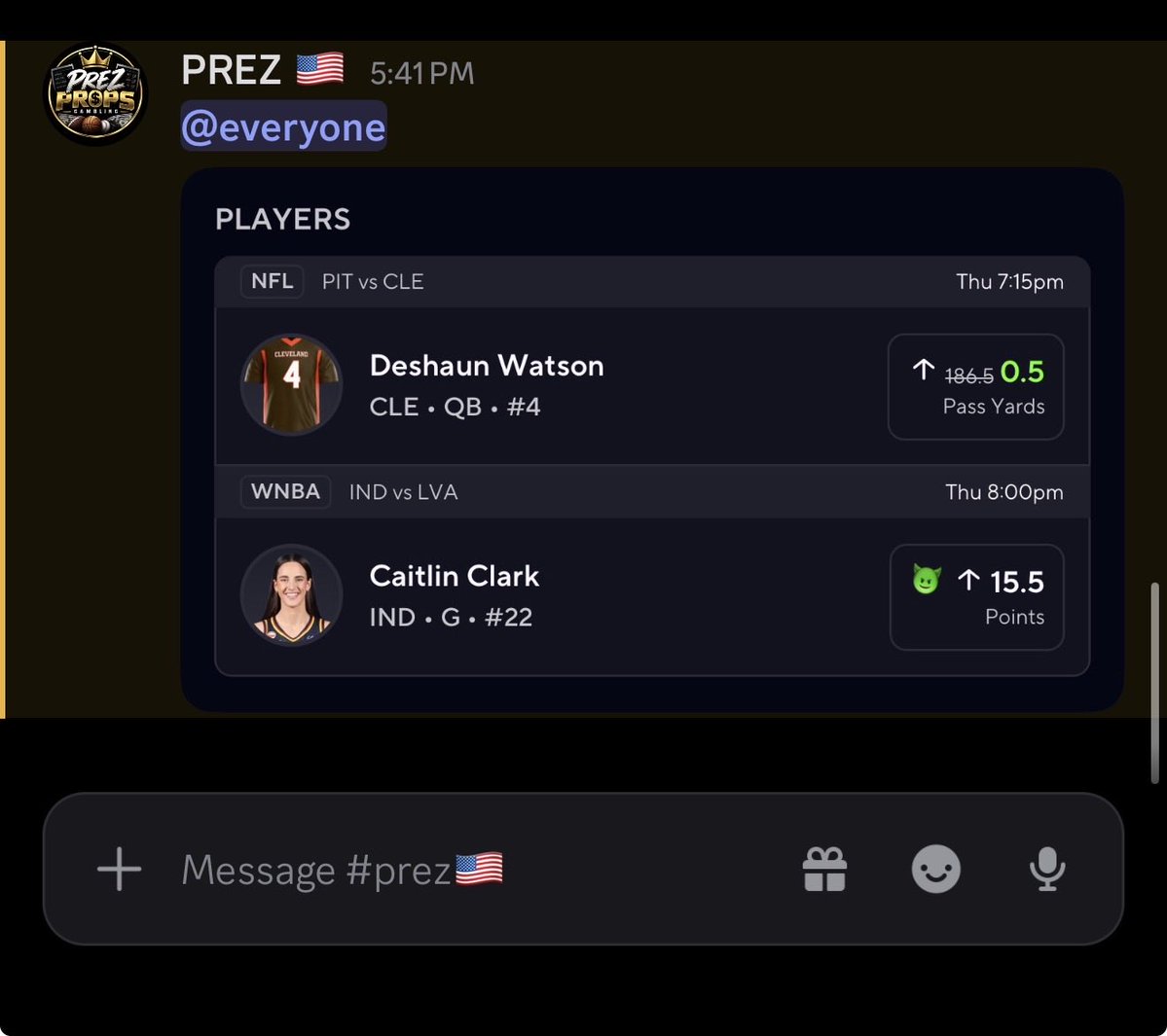 PrezProps's tweet photo. Cash the double up ✅ https://t.co/leBbnaeA7H