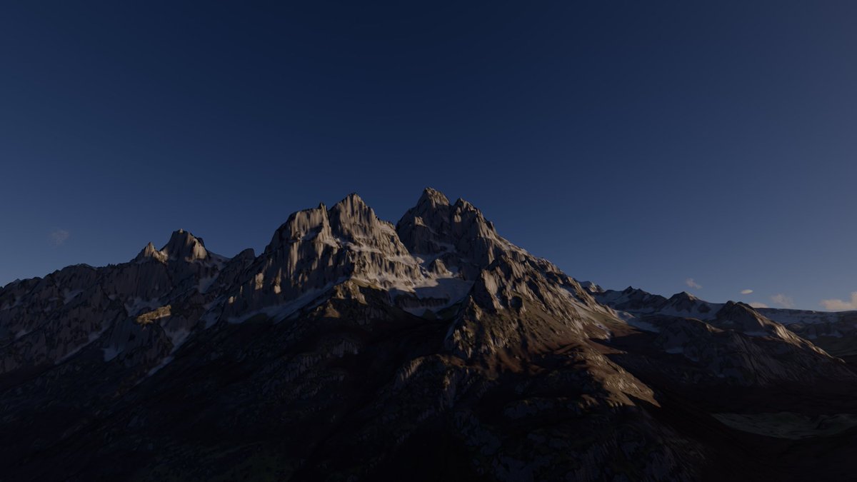 mdanderson's tweet photo. This mountain looks v cool https://t.co/5Z4HghrPWe