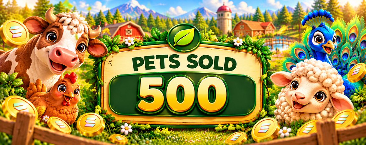 sipets_ai's tweet photo. Milestone: 500 SI Pets has been sold on: https://t.co/u8SieZ8tOY $SPI https://t.co/zfaiUjcAIU