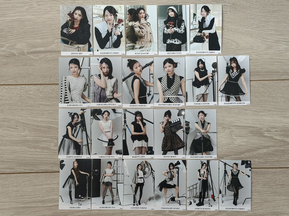 aykmaruuu's tweet photo. AKB48 伊勢丹新宿 
TOKYO ISSUE オサレカンパニー 

ランダム PhotoEight

【譲】
画像のもの

【求】
新井 スタジオヨリ/ 店内ヨリ/店内ヒキ
(過去トレカやガラポン写真も相談可)

10/4幕張にて交換可能な方求めております。
複数枚のお渡しも可能ですので、ご相談ください。 https://t.co/tU1WDJoCAT