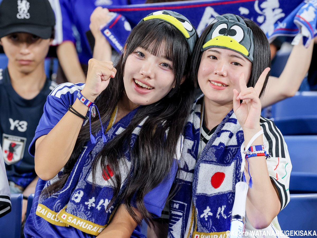 gekisaka's tweet photo. 【写真特集】観客数6万5012人! 横浜開催の日本vsエクアドルに来場したサポーター:vol.3(64枚)

https://t.co/SrMsXiFVTL

#サッカー日本代表 #daihyo #ゲキサカ https://t.co/VF9MCa2TCX