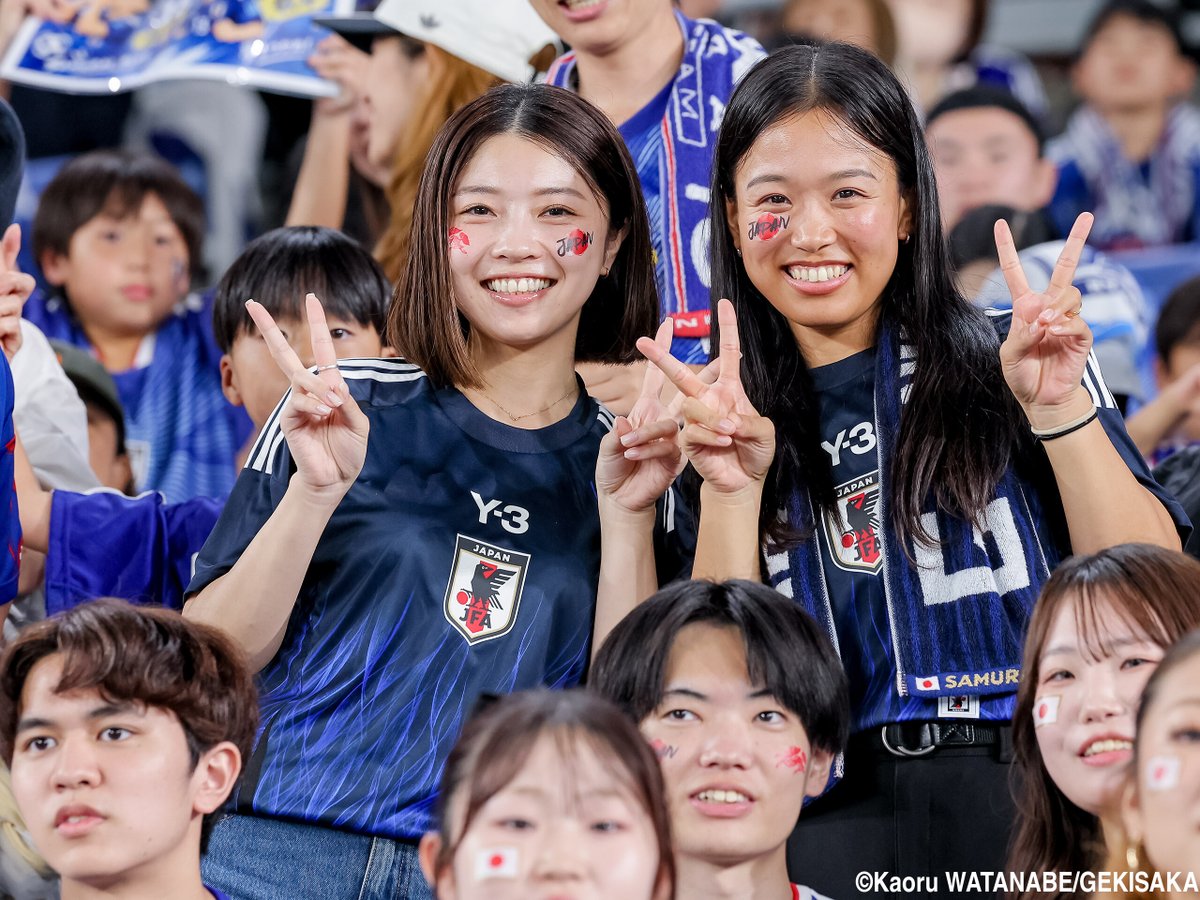 gekisaka's tweet photo. 【写真特集】観客数6万5012人! 横浜開催の日本vsエクアドルに来場したサポーター:vol.3(64枚)

https://t.co/SrMsXiFVTL

#サッカー日本代表 #daihyo #ゲキサカ https://t.co/VF9MCa2TCX