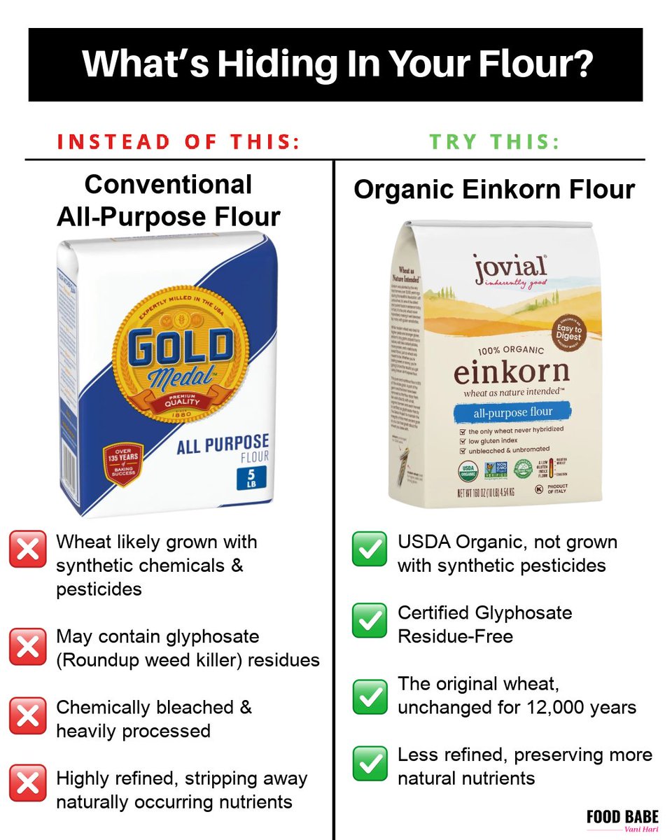 thefoodbabe's tweet photo. The more I’ve learned about how our food is made, the easier it is to spot which brands are actually worth buying. I put the brands I actually buy and trust into my personal grocery shopping system. Get it FREE when you pre-order Food Babe Feast: https://t.co/EgxlTqO7uw https://t.co/YykWt20rfG