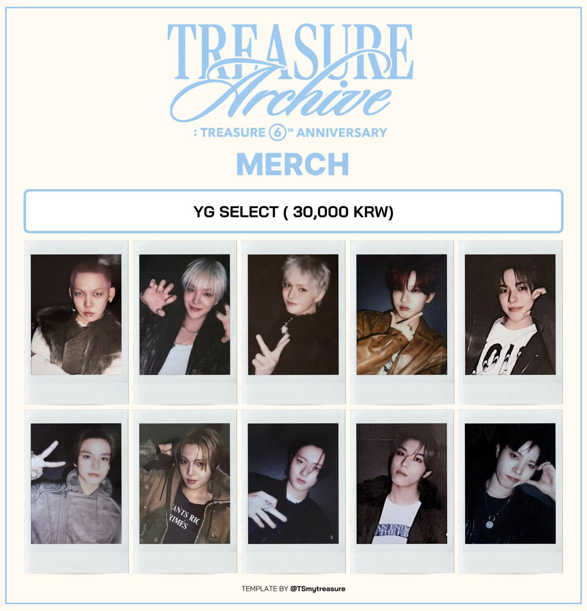 hxytxz's tweet photo. treasure 6th MDグッズ
YGSELECT ポラロイド 交換

譲→ヨシ🐯
求→同種ドヨン🐰

郵送希望です📮
お気軽にリプお願いいたします🙌🏻
 #treasure交換 https://t.co/yHYJU7YRpc