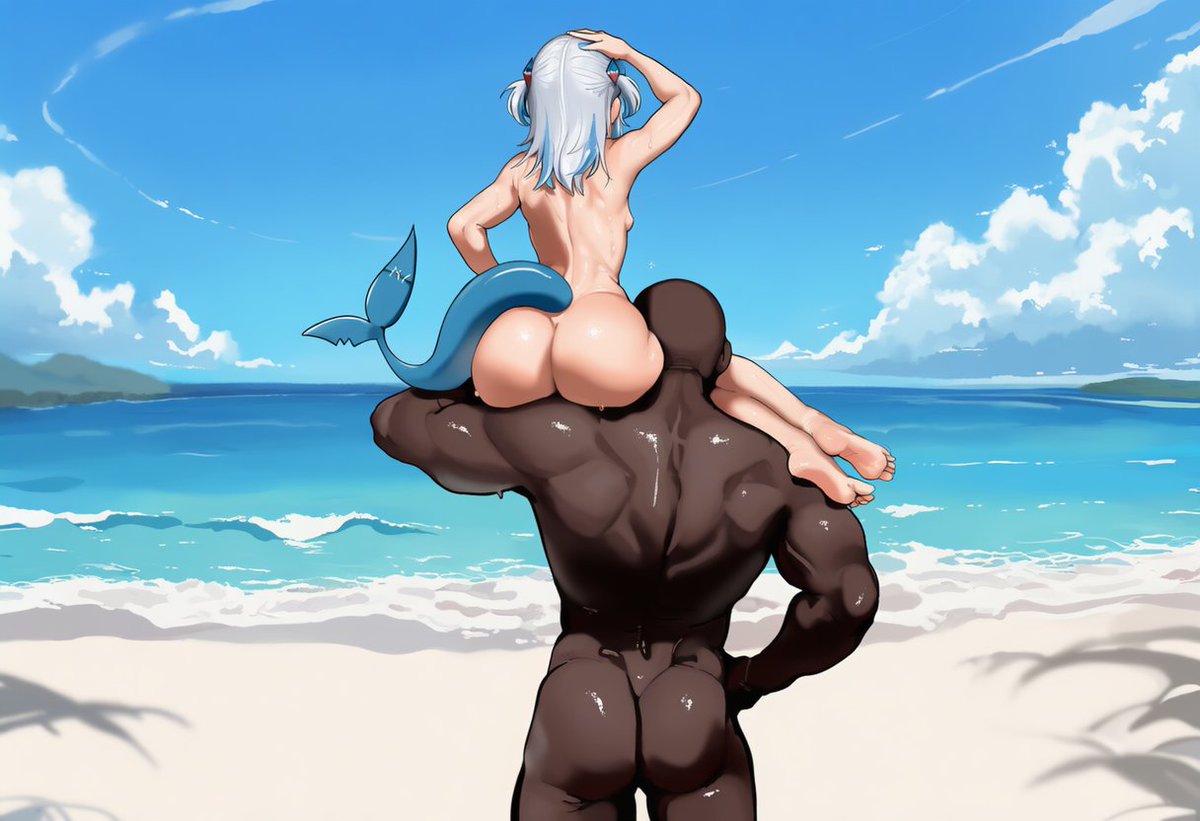 alchetraze's tweet photo. You know, it's still summer somewhere in the world, wherever these girls keep flying to. 
#holoblacked
#BLACKEDhentai
#blackedvtuber https://t.co/Tr0WacOdnu