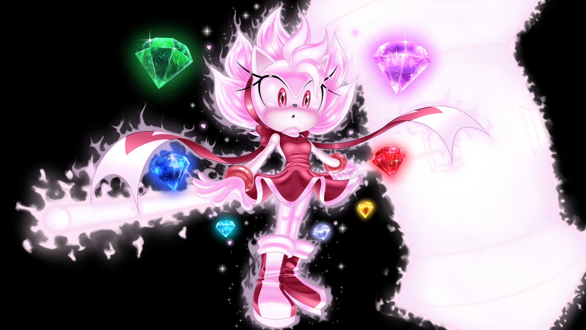 JC_Hrg's tweet photo. 🩷✨✨Super Amy ✨✨🩷
My part of this amazing collab and finally I can share it with you.
#AmyRose #SonicTheHedgehog https://t.co/sOmI9TeHk5