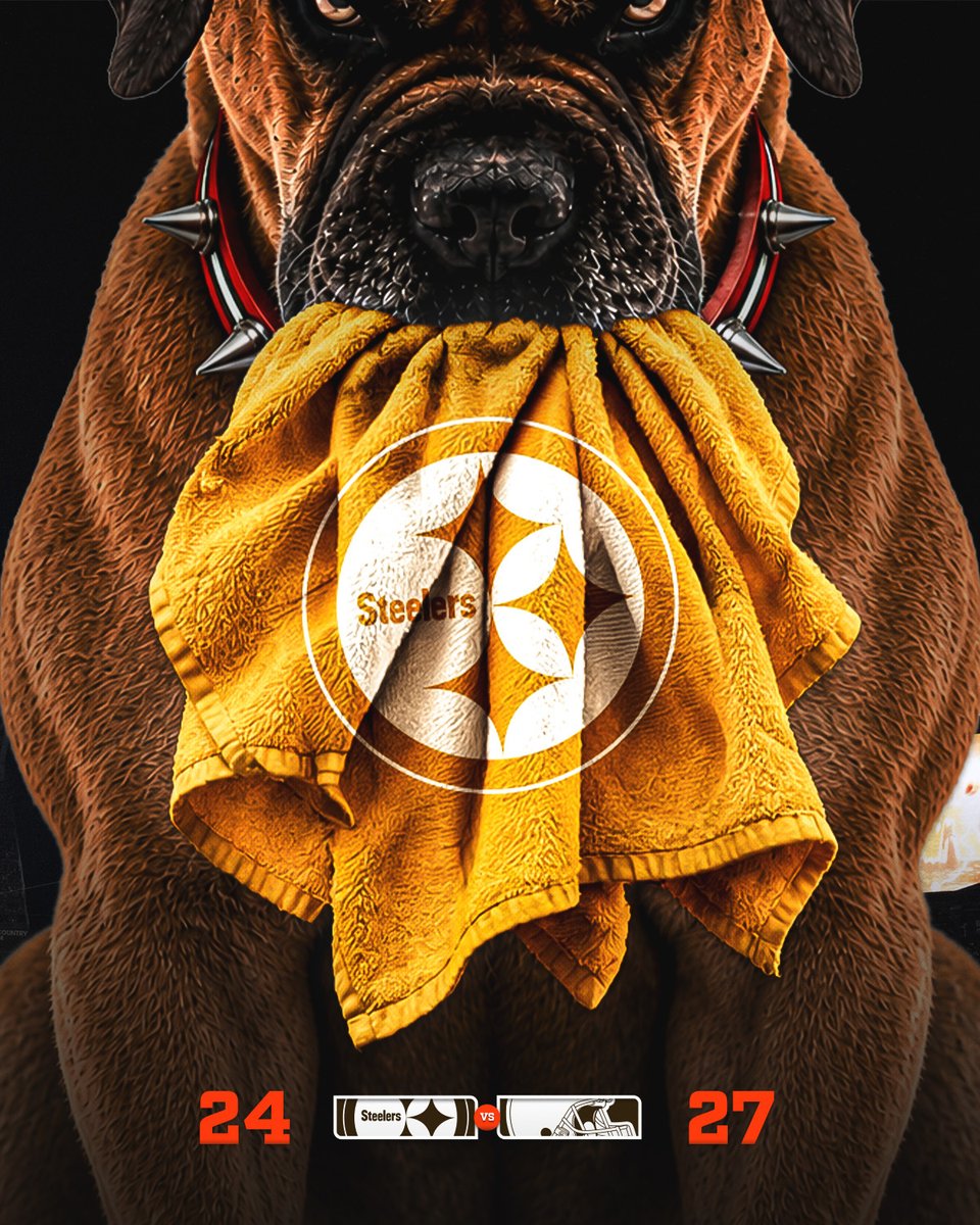 Browns's tweet photo. woof. https://t.co/kp6VxqC294
