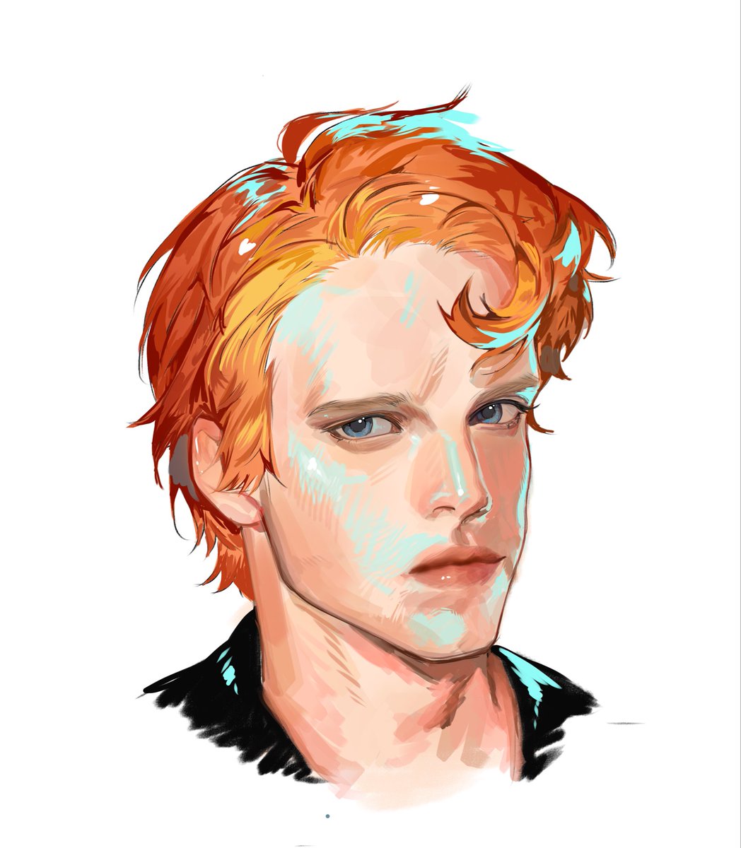 Alie_finn's tweet photo. That freaking wig is so funny #Finnbennett #drawingㅤㅤ https://t.co/ZOkhplQsmA
