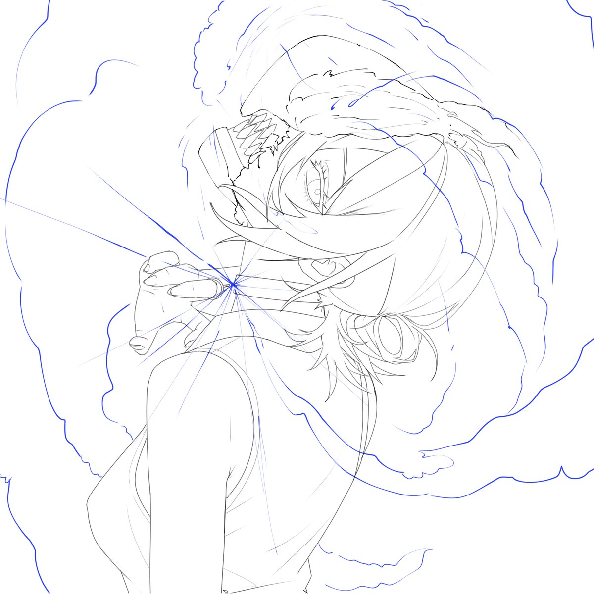 NyankoChnn's tweet photo. sketch progress
Drawing Reze for Halloween
Okayyy... how are we feeling about this so far? 

#artmootsㅤ https://t.co/3zjty3P8Nt