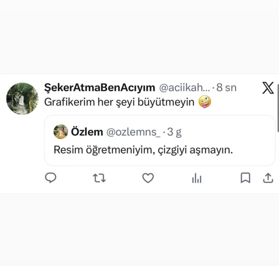 ozlemeercan's tweet photo. Fizik öğretmeniyim, dengenizi bozacak kişilerden uzak durun… https://t.co/4u6p6Nfje1