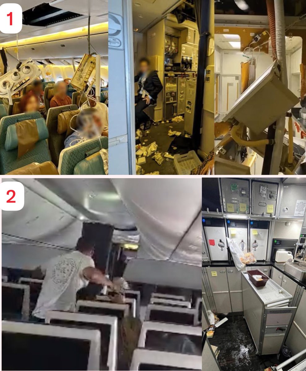 RabbiJeffx's tweet photo. 1️⃣ This is what happened to a similar plane during severe turbulence when it dropped only 178 feet in less than 5 seconds.

2️⃣ And this is what happened to Flydubai, which nose-dived 14,000 feet in just 29 seconds.

Probably nothing. https://t.co/1t4UVQMUNQ