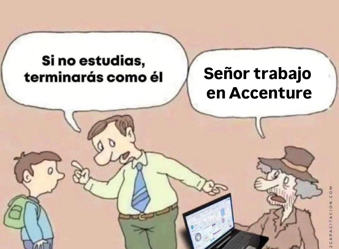 leandromunizvp's tweet photo. @ramirocanadas Labure en Accenture y confirmo. https://t.co/jkstRF0hU5