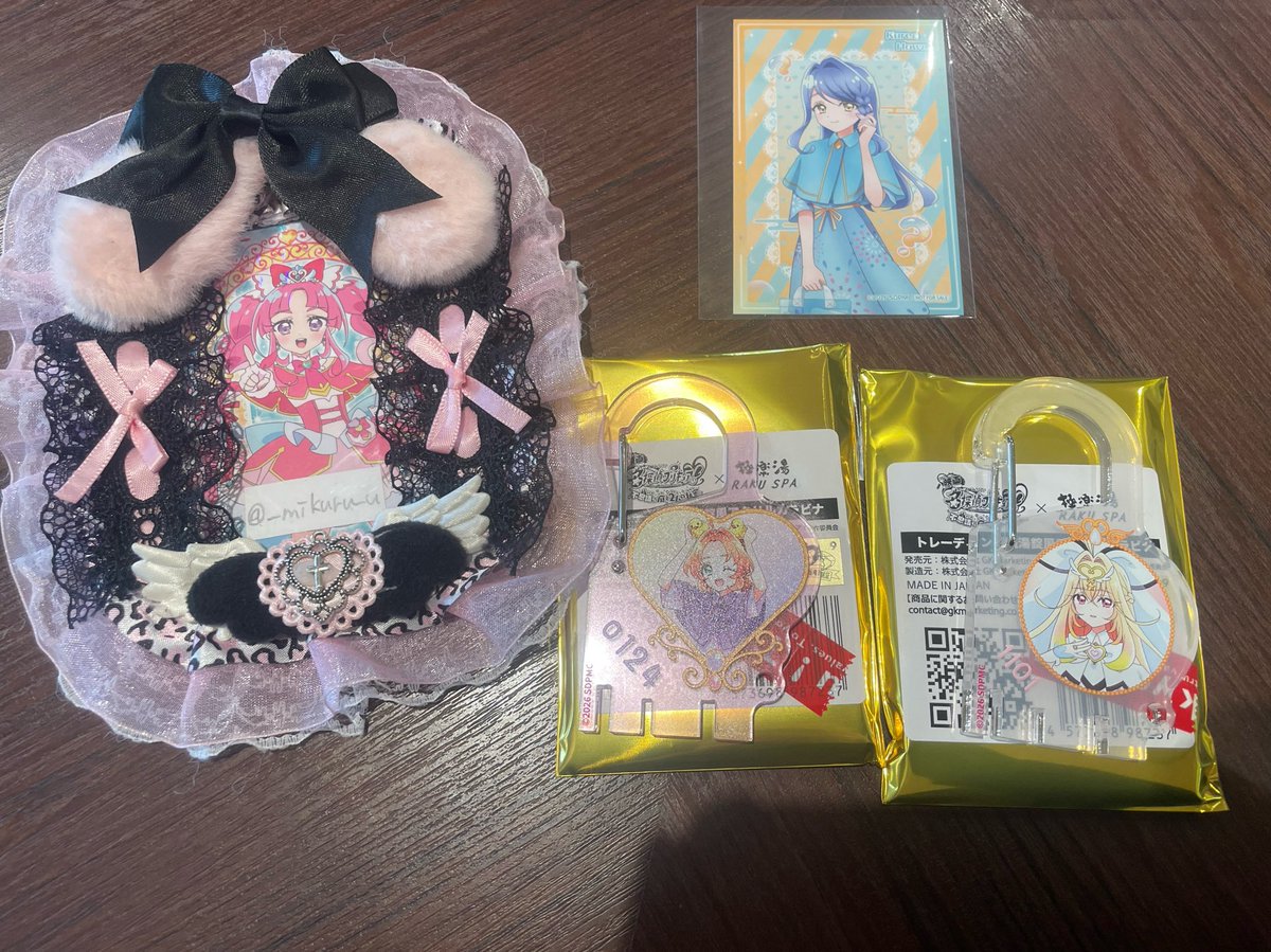 _mikuru_u's tweet photo. 名探偵プリキュア 映画名探偵プリキュア 極楽湯 交換

譲）あんな、アンサー、くれあ、エクレール、るるか、アルカナ

求）コースター(みくる1)
      グッズ購入特典 各1
      カラビナ ミスティック×2

・るるか、アルカナは他含む方優先
本日ラクスパ鶴見手渡し>後日郵送 https://t.co/r8u1Rj37rm