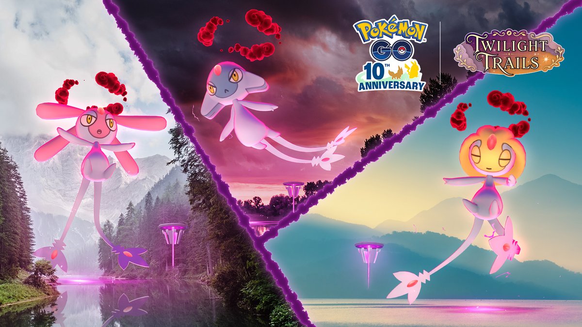 PokemonGOAppJP's tweet photo. あの伝説のポケモンは！

5つ星の「マックスバトル」に、「ユクシー」「エムリット」「���グノム」が『Pokémon GO』で初めて「ダイマックス」して登場します！

日本時間2026年10月24日14:00から17:00まで #ポケモンGO

https://t.co/h4rr4KWndp https://t.co/Lv29Or1Lav