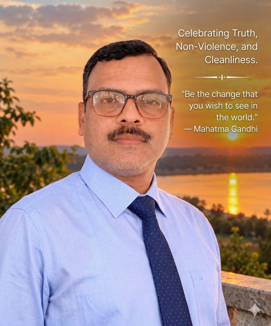 pradeepkrout76's tweet photo. On the occasion of Gandhi Jayanti, I extend my heartfelt wishes to all.
Let's remember the values of truth, non-violence and compassion shown by Mahatma Gandhi and work together for a better society.
Happy Gandhi Jayanti! https://t.co/6J1KNDpXtb