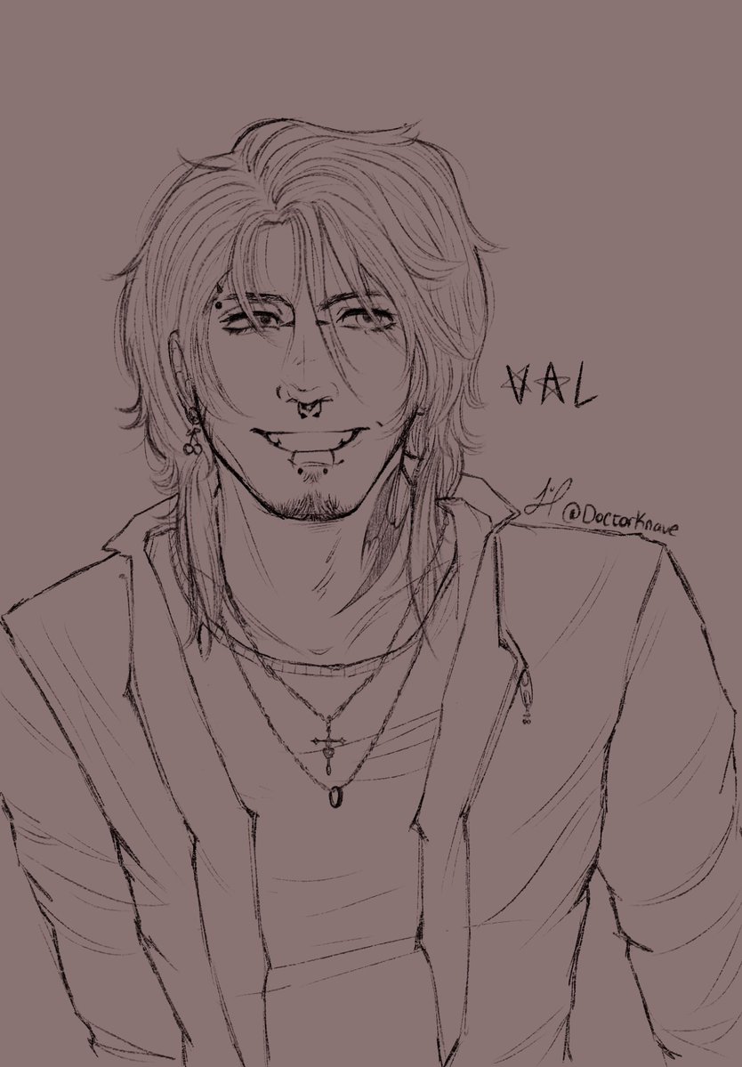 doctorknave's tweet photo. Sketch comm for @DEADPIX3LED , my gf’s oc ! Thank you for letting me draw him 🫶//

#oc #art #commissionㅤ https://t.co/oJNdhCBbYQ