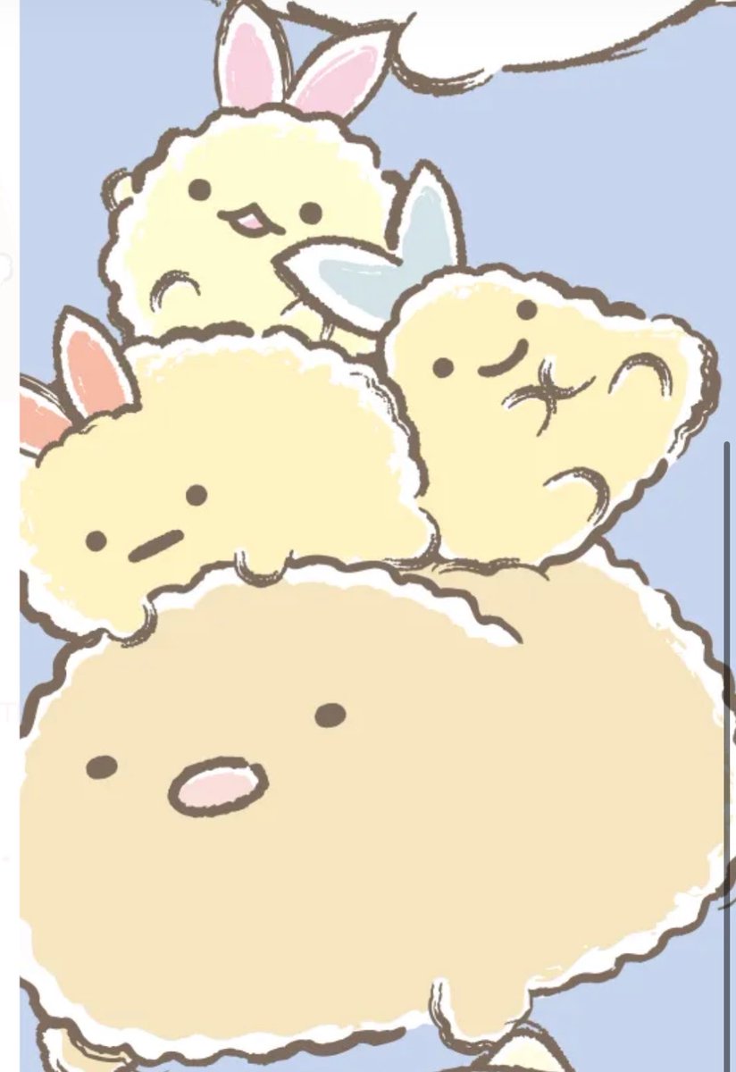 tonkatu_sumi_ko's tweet photo. とんち���んの上横死守してたえびちゃんが、えびてんちゃんに特等席取られてこの表情😑 https://t.co/zJ2kDEIeuX