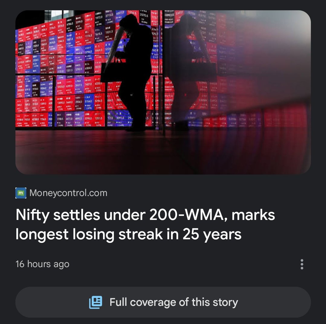 riskypaisa's tweet photo. Dear @nsitharaman @nsitharamanoffc @FinMinIndia will you pls do something or resign? @narendramodi
@narendramodi177 #nifty #market #200ema #economics https://t.co/EzfrTxKDtG