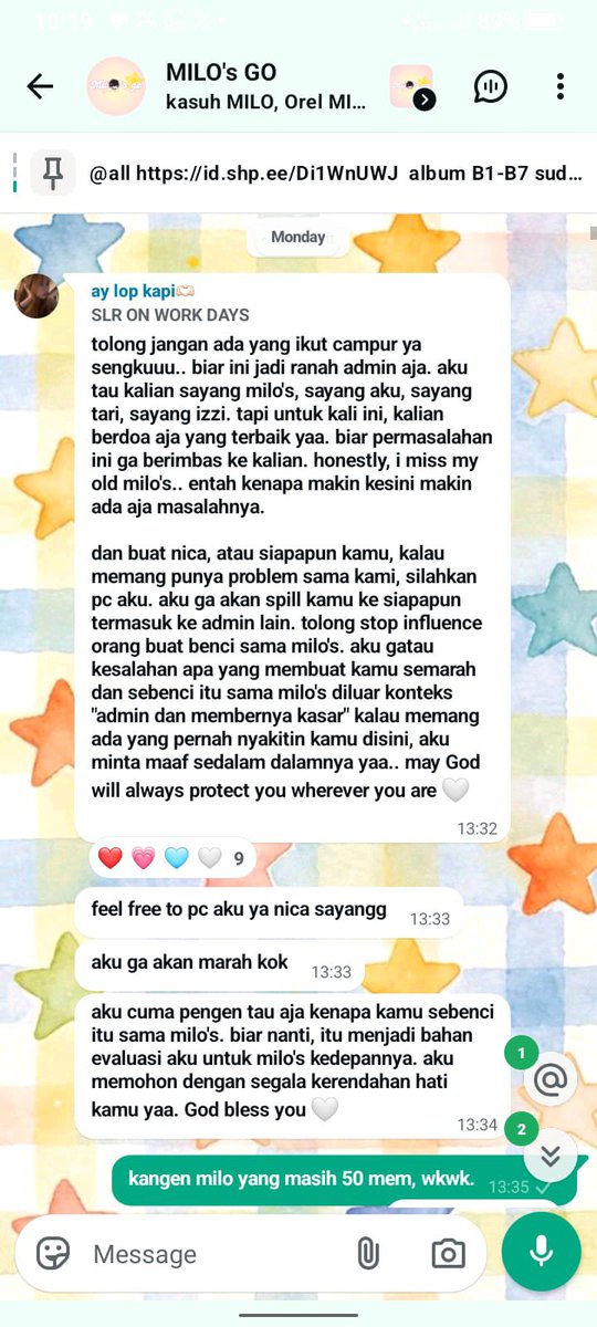 _aftersummerr's tweet photo. last, kami udah minta @loffshii untuk selesaikan masalah ini secara pribadi di wa, tapi nica sendiri belum ada pergerakan ke wa sampai sekarang, tapi justru terus mengup di X. https://t.co/tEqJadfMFV