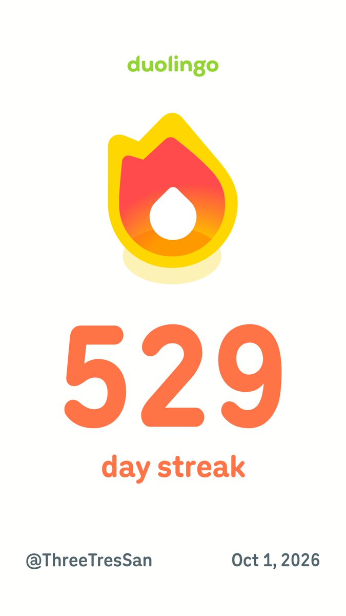 ThreeTresSanXbx's tweet photo. 🇯🇵 It's funny how when you're younger, you show little interest in learning a new language. When you get older, you wish you started earlier 😅 #Duolingo #Japanese #Consistency https://t.co/13egl3DQUM