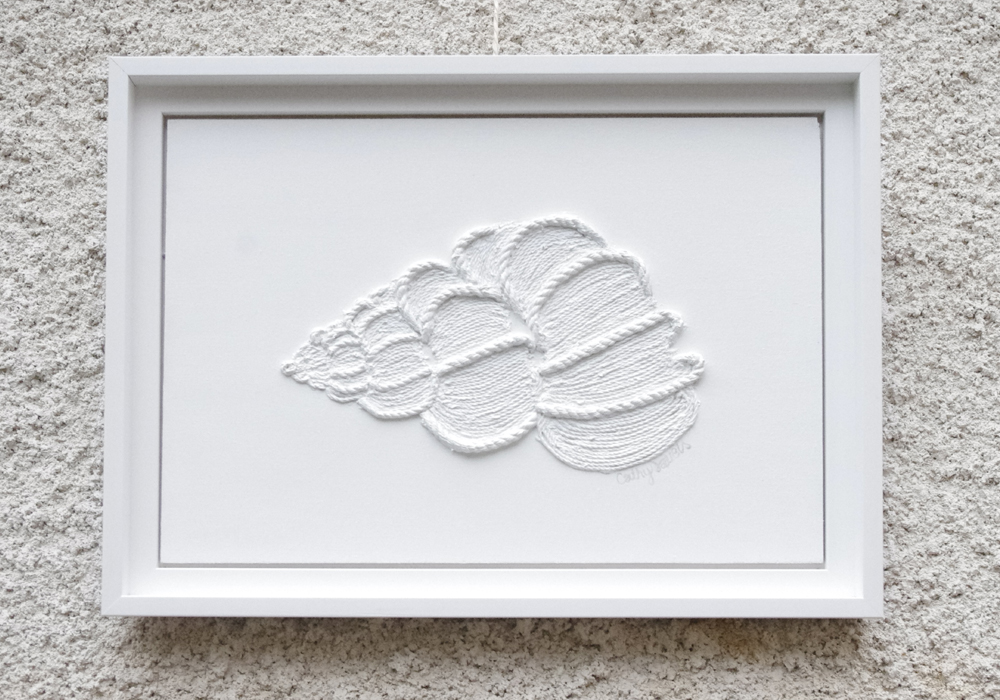 CathySavels_Art's tweet photo. Discover the elegance of our white-on-white wentletrap seashell string artโits spiral staircase-inspired design captures the ocean's beauty with a delicate touch. Perfect for beach lovers and coastal decor! ๐โจ #Seashells #BeachVibes #Nautical #StringArt https://t.co/CyAD2taIhZ