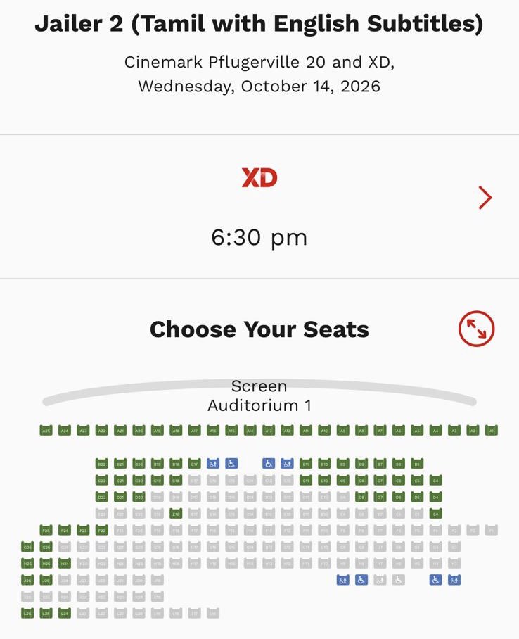 ShlokaEnts's tweet photo. Oru nimisham late aana, oru seat gone…SUPARSTAR FANS DAAA…🤘🏾

#Jailer2 @Cinemark shows almost HOUSEFULL💥

Book NOW before it's too late💥

@sunpictures https://t.co/FbcLiLMgTI
