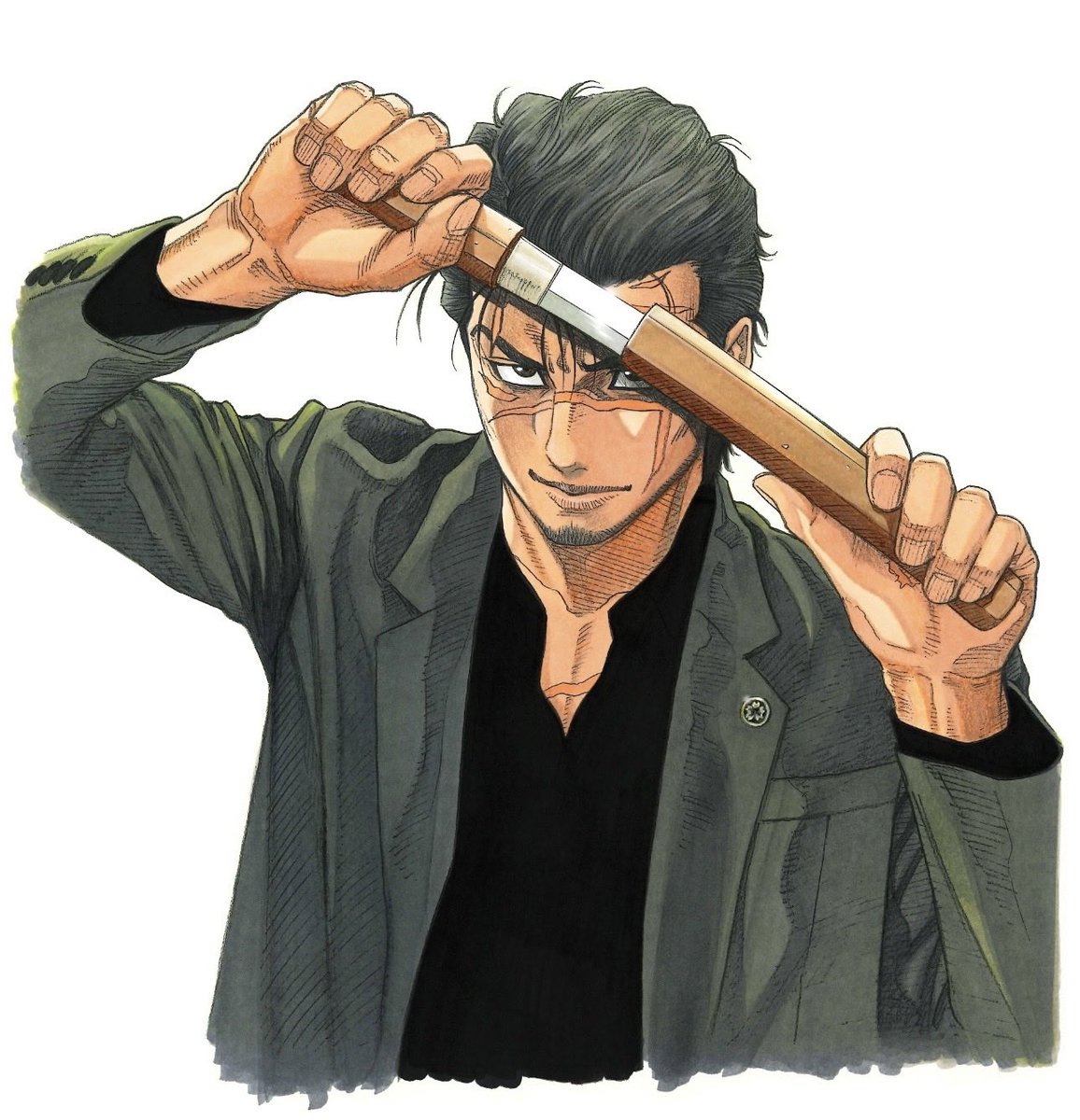 Junwatanabe1968's tweet photo. 本日発売の週刊漫画ゴラクは
『ゴールデン・ガイ』が表紙！
151話掲載！

最新単行本の準備も進めてます。
発売の際は、またXでの
原画プレゼント企画でもやろうかな！
応援よろしくお願いいたしますm(_ _)m https://t.co/LNmKQon28s