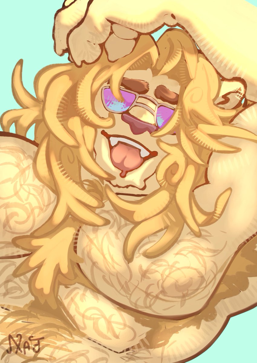 VELNATCI's tweet photo. quick drawing! 
I tried using different brushes for this one.
what do yall think?
#Furry #furryartㅤㅤㅤ #kingston #fornite https://t.co/0QNcxoeRAy