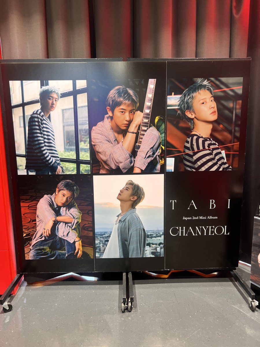 TOWER_Shibuya's tweet photo. 【#タワ渋kpop】 #EXO

#CHANYEOL Japan 2nd Mini Album 『旅』
5Fにて販売中🎸

🎉ラキドロイベント開催中🎉
🔗https://t.co/t2yI3ErFaG

🎁タワレコ特典🎁
・シリアルコード付きオフライン特典会応募券
🔗https://t.co/KqKzsX3T3p
・オリジナルフォトカード
🔗https://t.co/WL1XJDIKPQ

渋谷店限定パネル展は展開横で掲出中です💫

EXO-Lの皆さま、ご来店お待ちしております🍒

@EXO_NEWS_JP @weareoneEXO