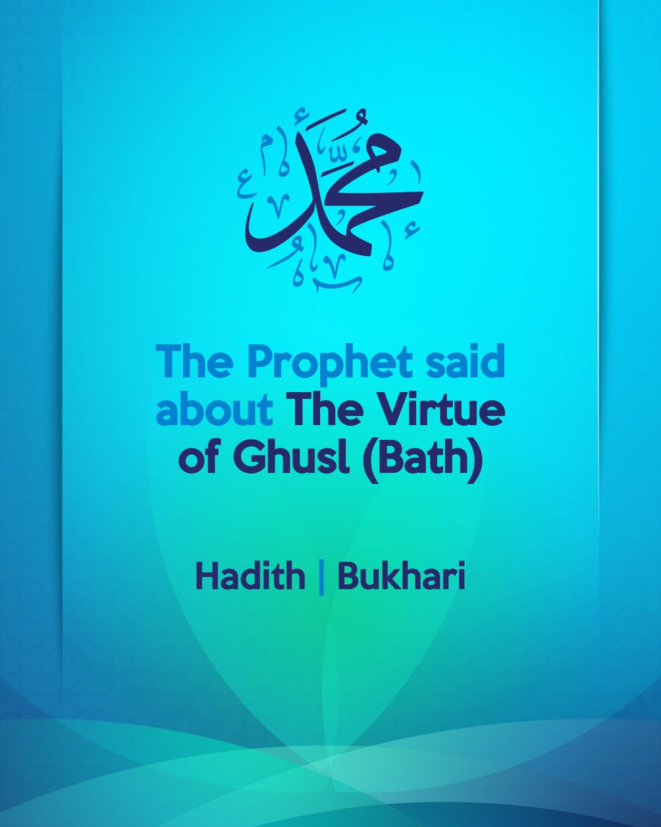 Its_About_Islam's tweet photo. Ghusl (Bath) on Jummah
"Whoever among you comes for Jummah, should take a bath."
The Prophet | Bukhari (894)
#ItsAboutIslam #Jummah #Islam https://t.co/PZHlAqg0JK