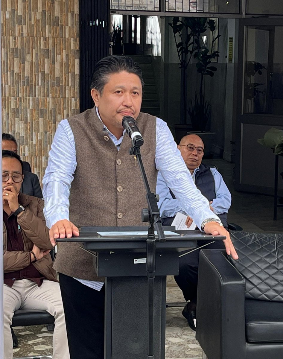 jacob_zhimomi's tweet photo. Addressed the culmination program of the State Level Swachhata Hi Seva 2026 on the occasion of Swachh Bharat Diwas, at Kohima today. Even as the curtains come down on the two-week long official campaign, this only means that we reaffirm our continued commitment to a cleaner Nagaland where cleanliness is everyone’s business and not just a one-time affair. 

While congratulations are in order for all the hardworking and dedicated officials & staff of @nagalandphed for making #SwachhataHiSeva2026 a success, my profound gratitude goes out to all the people of Nagaland in all the districts for their unwavering support and cooperation. The Naga community spirit of oneness is indeed well and truly alive.
@narendramodi @AmitShah @NitinNabin @blsanthosh @CRPaatil 

#Nagaland #SwachhBharat #SwachhataMeinSahbhagSwachhBharatViksitBharat