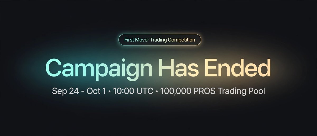 luxurynad's tweet photo. The @ProsperTicker p{VAULT} Trading Challenge is officially over!
GG to everyone who traded, competed & pushed @ProsperTicker live on @pharos_network.
Rewards announcement dropping after the team completes verification & review of eligible wallets.
#PharosNetwork #ProsperAlpha https://t.co/T0UPq40Pr2