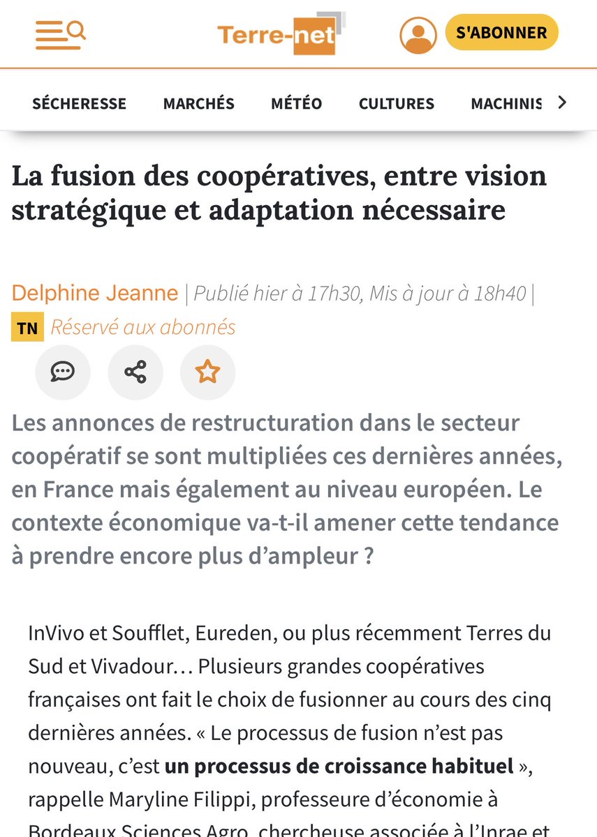 BegonThomas's tweet photo. RvP 02/10/26
✅Fusion de #coopératives, entre vision stratégique et adaptation nécessaire✔️ https://t.co/w9IUsg8bwv
✅#lait les distributeurs réclament + de transparence aux industriels au bénéfice des #éleveurs✔️https://t.co/PCy7JWhFei
✅#greenwashing alimentaire repéré ‼️ https://t.co/12MXvWwH4a