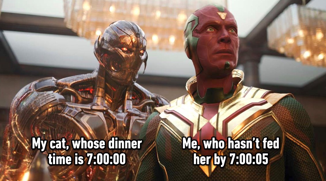 9GAG's tweet photo. "he's right behind me isn't he..." https://t.co/goq1QGnNSv
