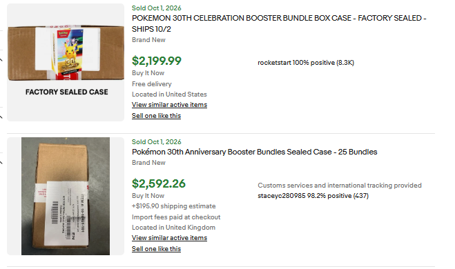 eMoneyPokemon's tweet photo. 🚨 POKÉMON 30TH MENARDS DROP ALERT! 🚨

Menards will be dropping 30th Celebration Booster Bundle Box and Mini Tins at 4am EST.

30th Celebration Booster Bundle
SKU: 2753480
Max Limit: 25

30th Celebration Mini Tin
SKU: 2753481
Max Limit: 40

Getting the full max limit will let you receive a full case of them. Aim for those if you have the capital.

Come inside our community down below to get notified when they go live!
