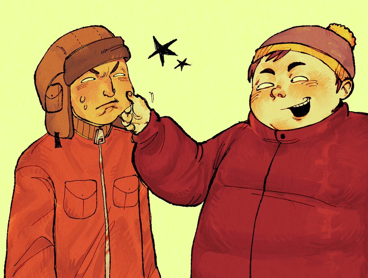 milkyvaniilla's tweet photo. What kind of kyman is this? This is platonic kyman
This is not my usual artstyle, tried something new so it looks a little off
#sptwt #southpark #kyman https://t.co/gf4aTfbMT8