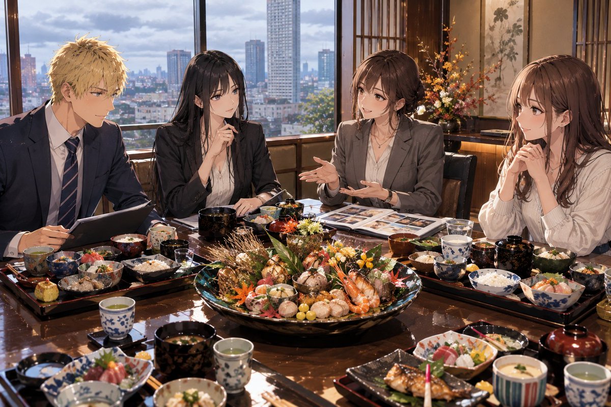 Gakuxjp's tweet photo. 本日の昼食は仕事の延長上での会食です
新プロジェクトを年末に控え広報から依頼があったタレントさん起用案件
これも俺の仕事なんですよね
以前部長からこのプロジェクトは君の評価になると釘を刺された意味強く感じていますよ
食べた料理美味しかったけど何を食べたか覚えてないわ😅

#AI日常 https://t.co/t4jKTSqBXp
