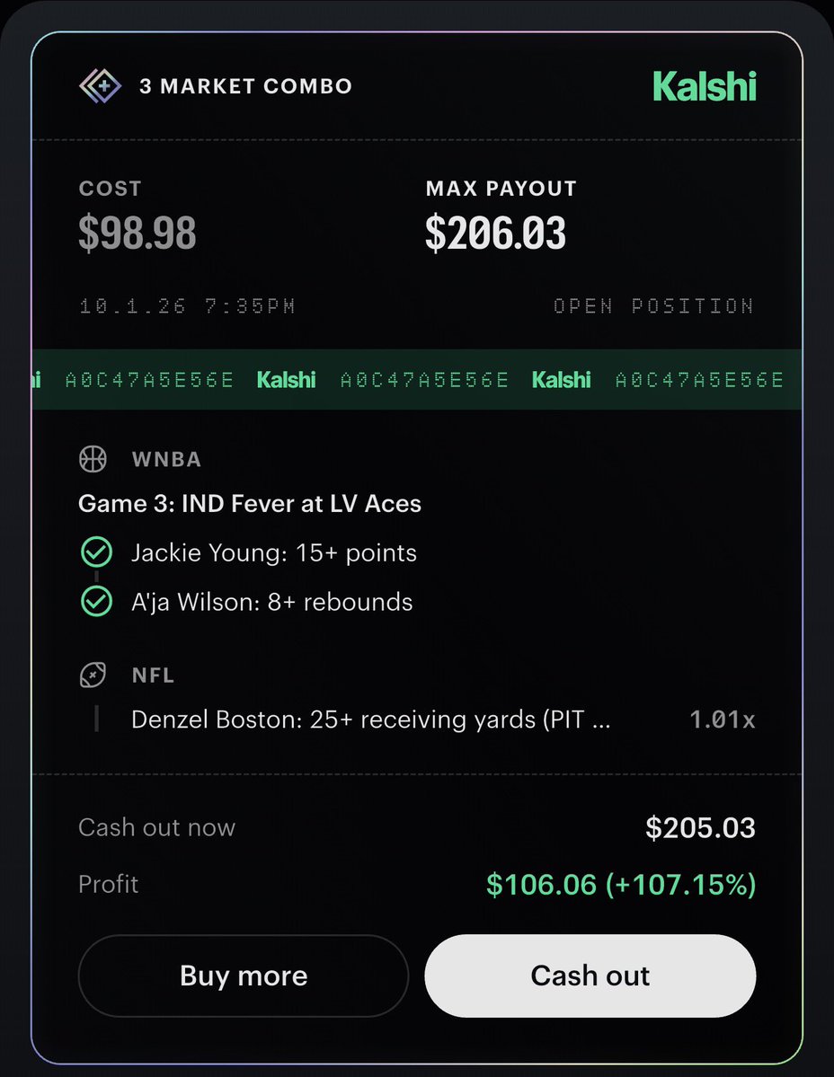 BaneSquad_'s tweet photo. Incoming $200 giveaway in the morning‼️

Cash the Parlay ✅

I’m sending 2 followers $103 each in the am who like/retweet this tweet https://t.co/JGksuvyyO1
